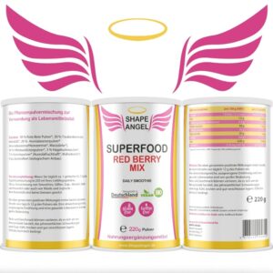 shape angel vegan bio superfoodmischung rot superfood müslis shake smoothie säfte ergänzung pulver rote blatt wurzelmischung proteine proteins 2